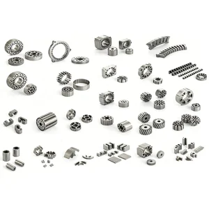Prototype interlocked lamination stamping in progressive die